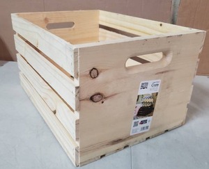 lot 2580 image: Crates And Pallet Large Wood Crate 67504 18 X 12 12 X 9 12