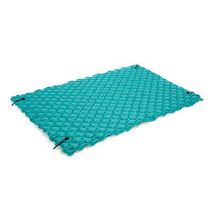 lot 2642 image: Intex Giant Inflatable Floating Water Swimming Pool Lake Mat Platform Pad - Teal