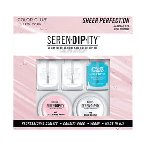 lot 5212 image: Color Club s 21-Day at Home Dip System Starter Kit Sheer Perfection Serendipity Starter Kit Multi
