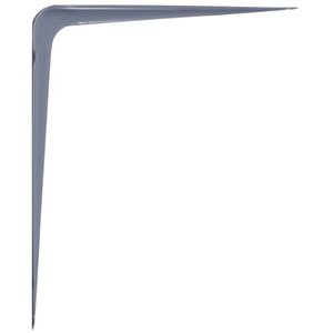 lot 2618 image: Hillman Group 852019 Flagged - Gray Shelf Bracket 10 x 12 in. - Pack of 20