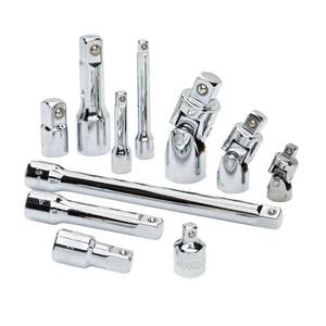 lot 3676 image: Husky Drive Master Accessory Tool Set 11 pc 14 38 & 12 in. Socket Wrench