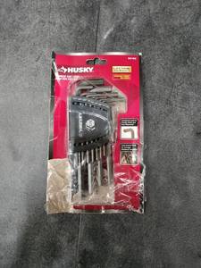 lot 3700 image: Huskey 13 Pc Sae Long Arm Hex Key Set