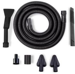 lot 1588 image: RIDGID 1-14 in. Car Cleaning Accessory Kit with 14-ft Hose for WetDry Shop Vacuums
