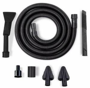 lot 2577 image: RIDGID 1-14 in. Car Cleaning Accessory Kit with 14-ft Hose for WetDry Shop Vacuums