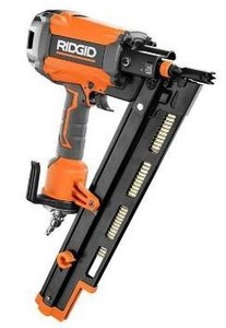 lot 2584 image: Ridgid 21-Degree 3-12 in. Round-Head Framing Nailer