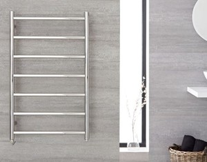 lot 2585 image: Luxury Heated Towel Rail