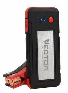 lot 2599 image: Vector 1000 Peak Amp Jump Starter, Dual USB, Rechargeable