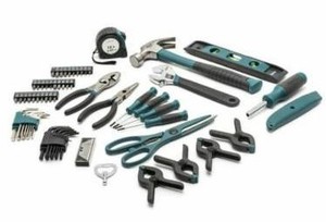 lot 2613 image: Home Tool Kit (76-Piece)