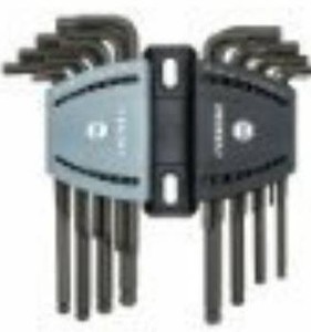 lot 2630 image: Husky SAEMetric Ball End Hex Key Set (26-Piece)