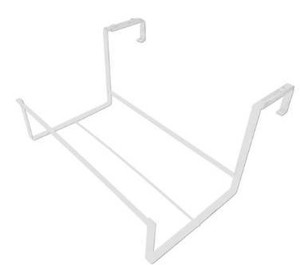 lot 5183 image: Sun Joe FPH1901-W Sun Joe Deco Joe Adjustable Flower Box Holder - White