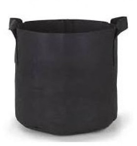 lot 1563 image: 5Gal Fabric Plant Pots Black 120pcs