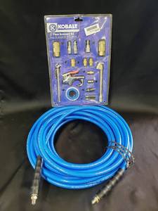 lot 25 image: NEW O.E.M. 3000 PSI207 BAR Pressure Hose & 17 Piece Accessory Kit