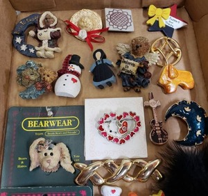 lot 85 image: Goody Box Of Collectible Pins