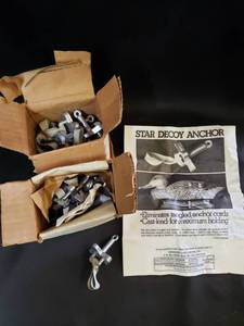 lot 102 image: Star Decoy Anchors
