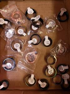 lot 104 image: Goodie Box of Rings
