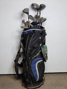lot 139 image: Golf Clubs & Bag