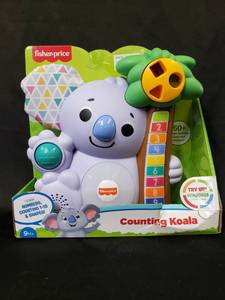 lot 148 image: Fisher-Price Linkimals Baby Learning Toy Counting Koala With Interactive Lights And Music For Ages 9 Months
