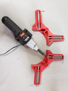 lot 199 image: Electric Screwdriver, Set Of 2 Three Corner Vice