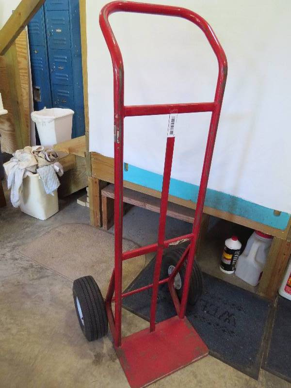 lot 5 image: 2-Wheel Dolly (red)