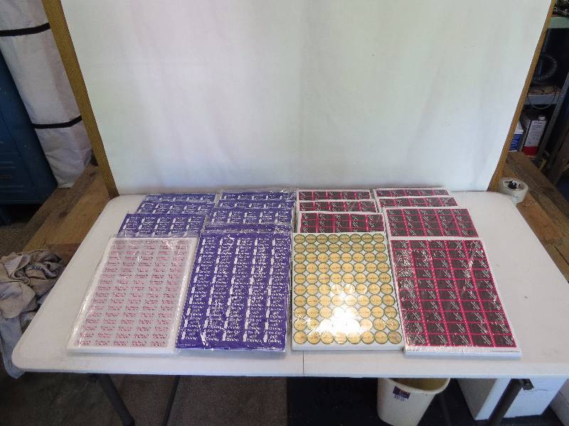 lot 39 image: Lot of Assorted Sticker Sheets