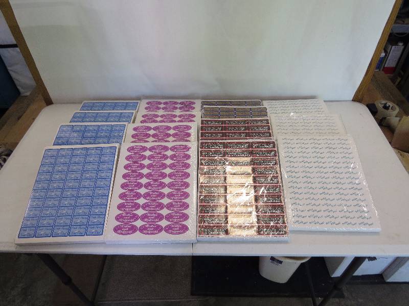 lot 42 image: Lot of Assorted Sticker Sheets