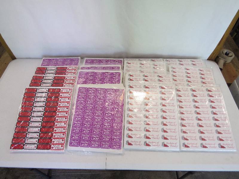 lot 44 image: Lot of Assorted Sticker Sheets