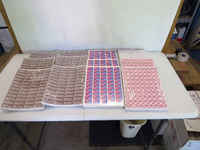 lot 48 image: Lot of Assorted Sticker Sheets