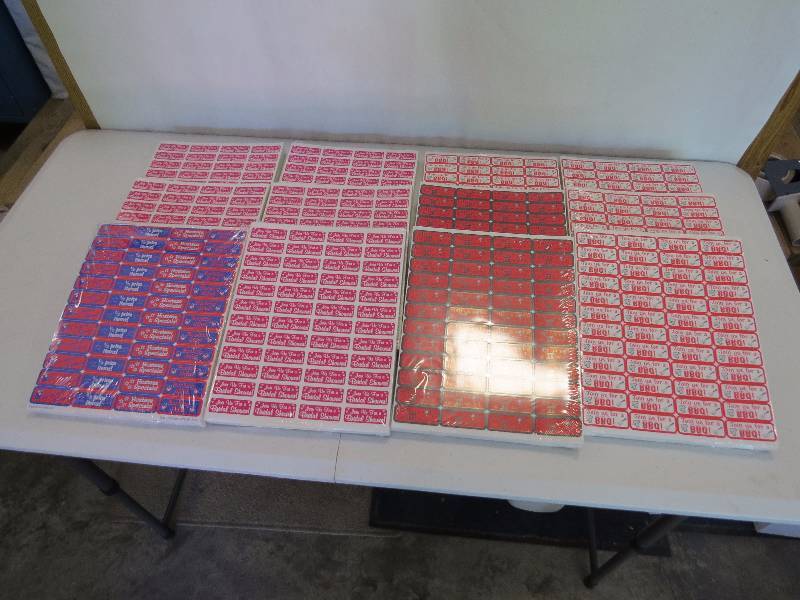 lot 52 image: Lot of Assorted Sticker Sheets