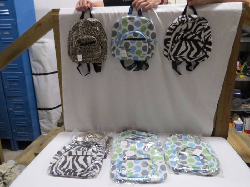 lot 155 image: Lot of 10 Assorted Small Backpacks