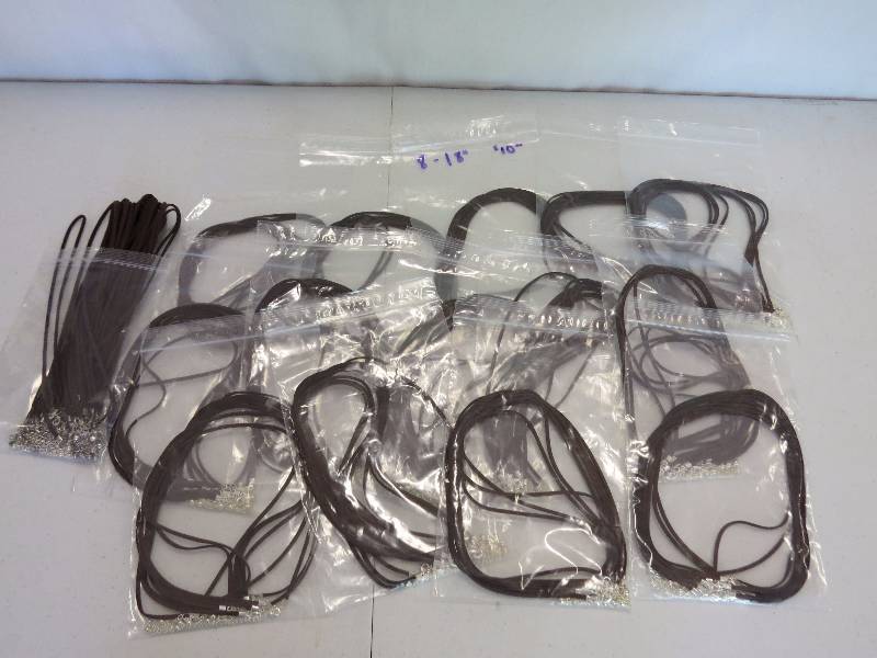 lot 218 image: Lot of 130 18 Dark Brown Fuax Suede