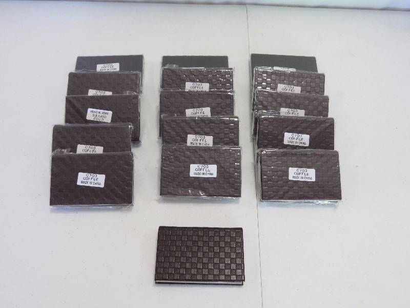 lot 235 image: Lot of 16 Business Card Holders