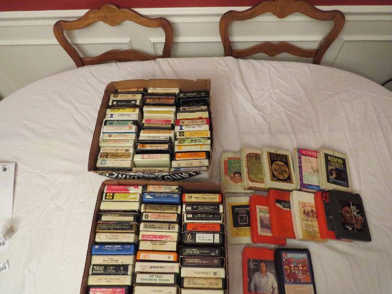 lot 388 image: Lot of 80 8-track tapes