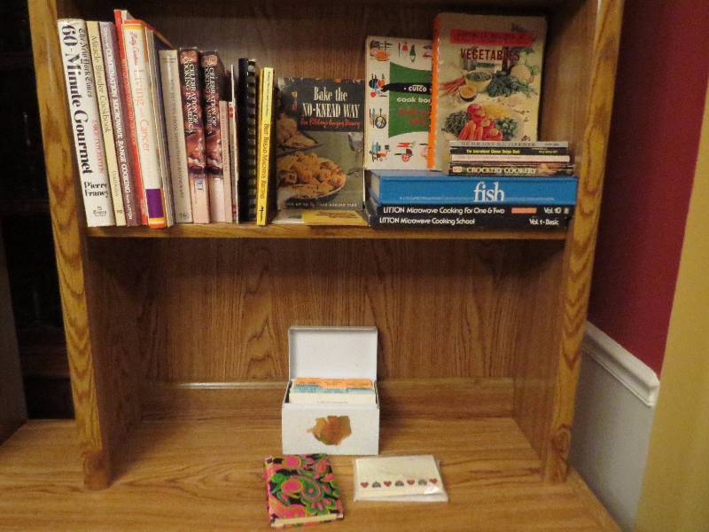 lot 403 image: Lot of Cookbooks and KCP&L Recipe Box