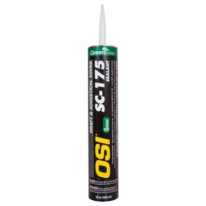 lot 45562 image: Caulk & Sealants OSI Adhesives & Fillers SC-175 28 fl. oz. White Draft and Acoustical Sound Sealant (7-Pack) 1496542