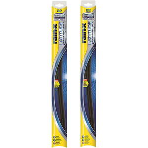 lot 45563 image: Rain-x Latitude Water Repellency Wiper Blade 22 2 Pack - 810165
