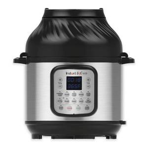 lot 45587 image: Instant Pot - 6Qt Crisp Pressure Cooker Air Fryer - Silver