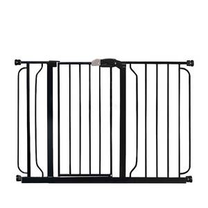 lot 45595 image: Regalo Easy Step 49 inch Extra Wide Baby Safety Gate Black