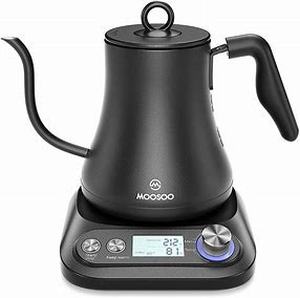 lot 45561 image: Black Stainless Steel Electric Gooseneck Kettle
