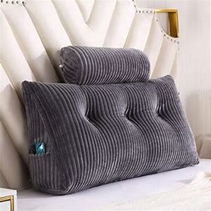 lot 45590 image: Gpround Wedge Headboard Pillow