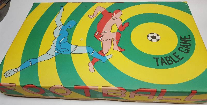 lot 7448 image: Not a clue what this NEW in the original box FOOTBALL SOCCER game is all about.
