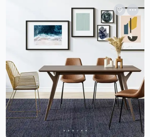 lot 28 image: OLIVER SPACE 8ft x 10ft Black Jute Area Rug RETAILS FOR $849