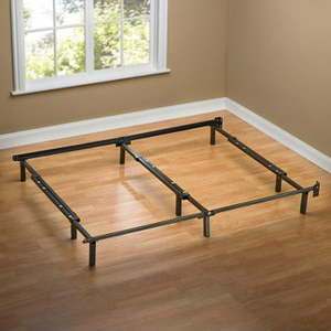 lot 75 image: Zinus Priage by Adjustable Compack Bed Frame