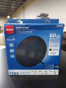 lot 80 image: RCA Amplified Indoor HDTV Antenna Multi Directional