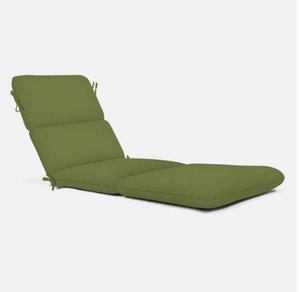 lot 85 image: RETAILS FOR $119 Sunbrella Chaise Lounge Cushion Light Green