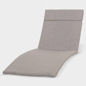 lot 86 image: Salem Outdoor Chaise Lounge Cushion by Christopher Knight Home- Retail$107.49