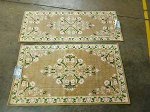 lot 97 image: SET of 2 Accent Rugs