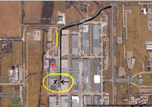 lot 1 image: Map to our location