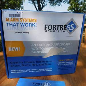 lot 8005 image: Fortress Security Store SO2� Wireless Alarm System