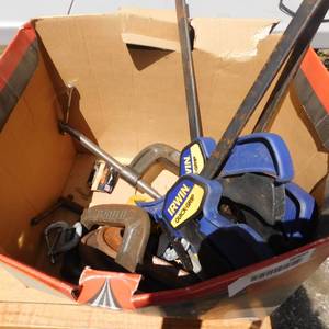 lot 8060 image: Large Assortment of Clamps