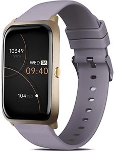 lot 5654 image: FITVII Fitness Tracker, Heart Rate Blood Pressure Monitor Activity Tracker, 1.57 Touch Screen Calorie Step Counter IP68 Waterproof Watch with Weather Sleep Monitor Music Control for Women Men Kids